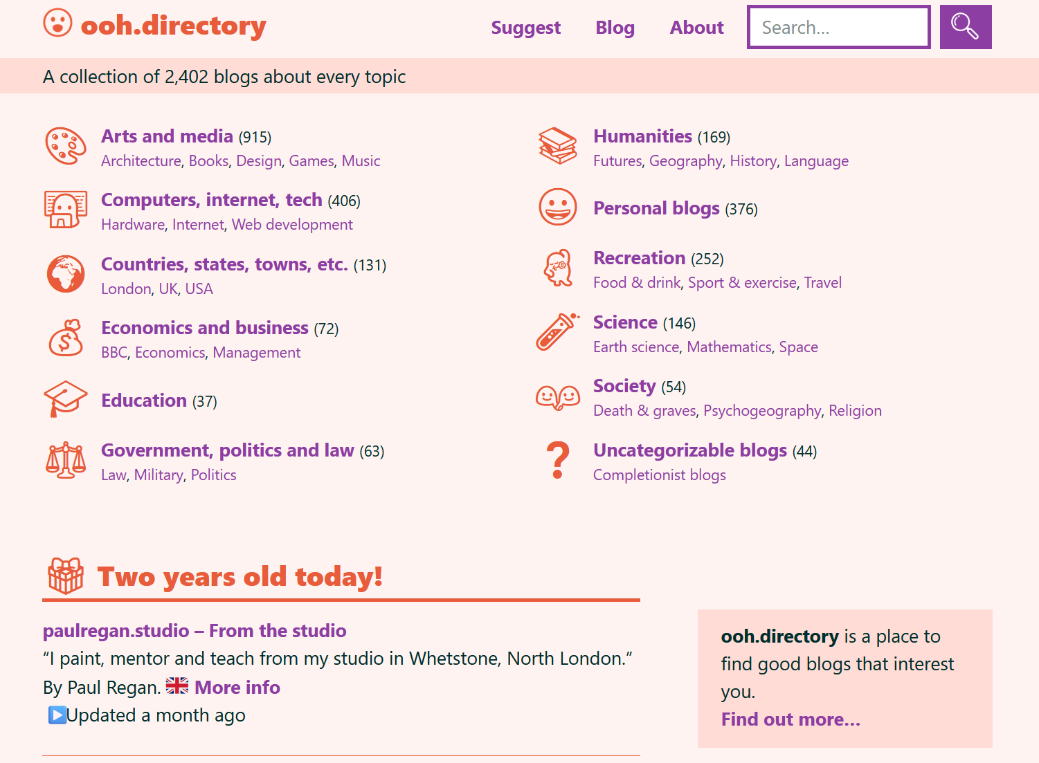 Ooh Directory
